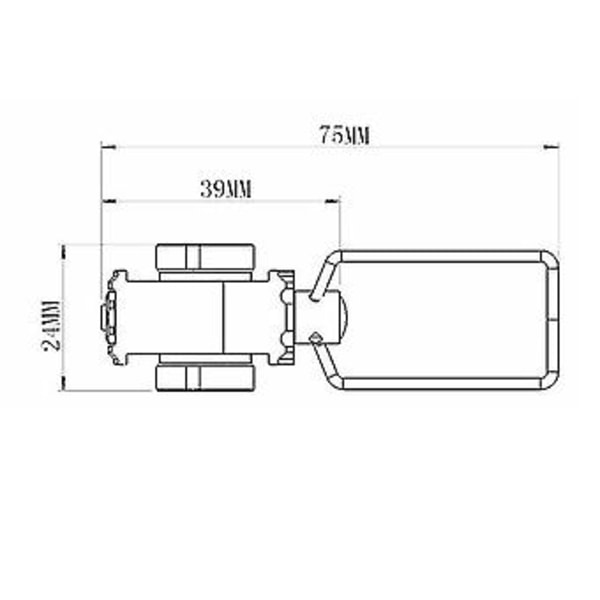 Camping Gas Saver Plus Gas Konverter Växlare Påfyllning Platt Tank, silver