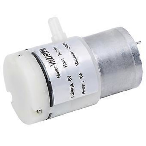 3 stk. Mikro Membranpumpe 3L/min Flowhastighed Vakuum Vandpumpe Maskine til Akvarium DC6V