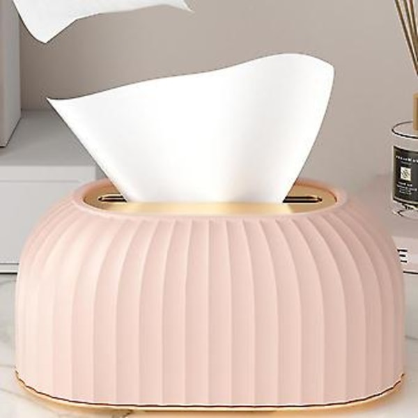 Multifunktionell Tissue Box Vardagsrum Mask Diverse Skrivbord Delad Förvaringslåda Dammskydd C