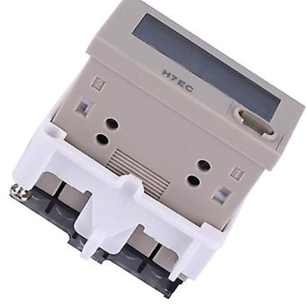 H7EC N ilman sisääntulojännitettä oleva digitaalinen sähkölaskuri, jossa 8-numeroinen LCD-näyttö