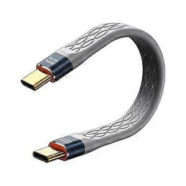 USB4 Datakabel 40Gbps USB C til Type C Kort Kabel PD 240W 8K 60Hz for 3/4 15 Pro Max SSD Power Bank