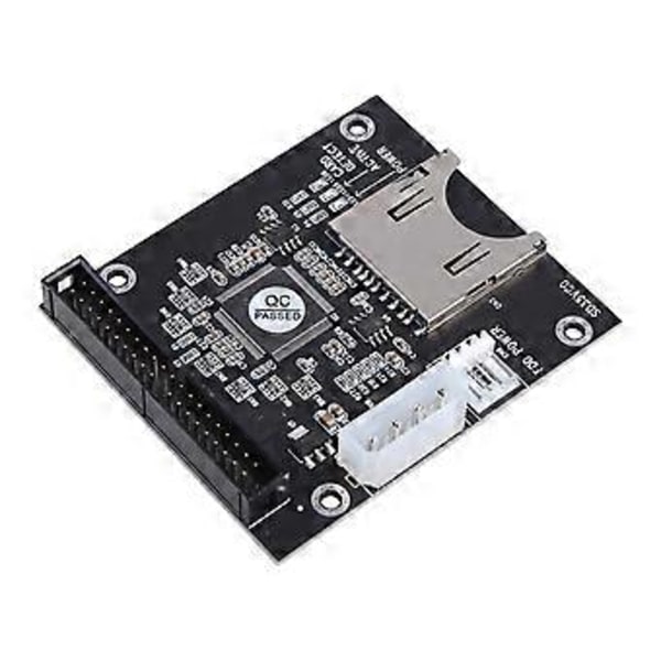 1 st SD SDHC-kort till IDE 3,5\" 40-stifts hane Adapter Hane IDE Hårddiskadapter