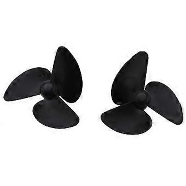 RC Båt Reservdelar Propeller Set för 2011-5 Fiske Verktyg Betesbåt Fish Finder Skeppsdel Positiv & Omvänd Propeller, 2 st