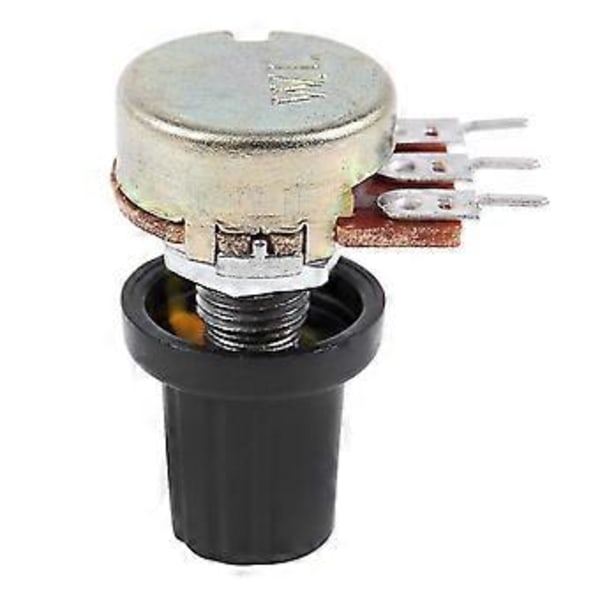 5 stk. 10k Ohm 3 Terminal Lineær Konisk Audio B Type Potentiometer