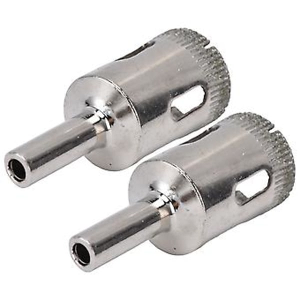 2 st Hålsåg Öppnare Diamantborr 22mm Skärverktyg Set Kit för Keramik Glas