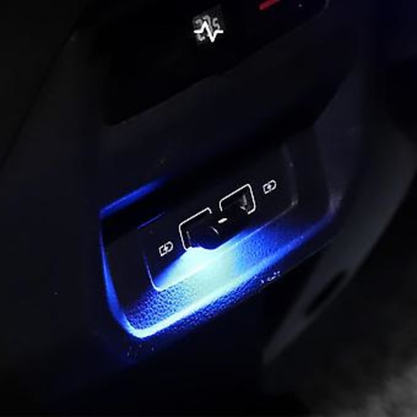 Mini USB auton sisävalo, Mini USB auton sisätilan tunnelmavalaistus auton koristevalot ylellinen viimeistely