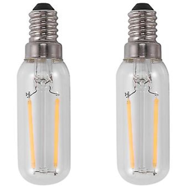 2x E14 3w Led Komfyrhette Viftepære Varm