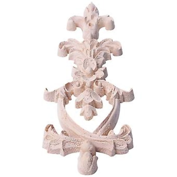 1x Snidad Er Onlay Applikation Obehandlad Ram Dekal Hem R 25x6cm