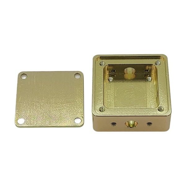 Aluminiumhölje Skärmningshölje Rf Box Elektromagnetisk Golden Oxide