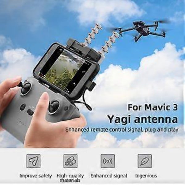 Yagi-antenne for Mavic 3/air 2/2s/ Mini 2 fjernkontroll 5.8ghz