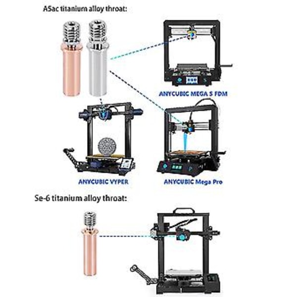 3D-printer S V5ac Tium Metall Hals Break Er B For 3D-printer