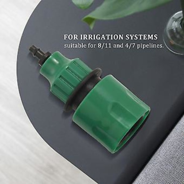 En Slangekobling Way Adapter Kran Kobling Fittings For Irrigat 4-pakning