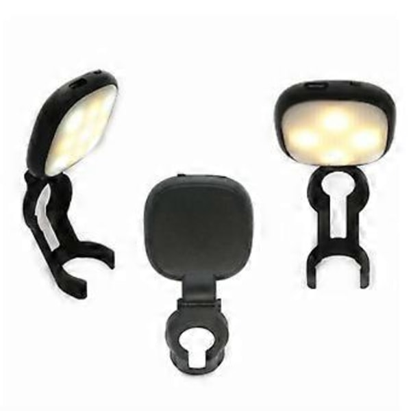 For Pocket3 Justerbar LED Fyllelys Lampe + Brakett Klemme Adapter for 1 2 3(B)