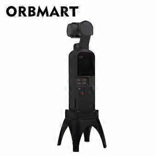 Bordstativfester med ladehull, forhøyet basisfeste for DJI Osmo Pocket håndholdt stabilisator tilbehør