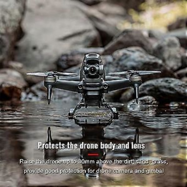 För Dji-fpv Skyddsskydd Lyftande Landningsställ Hållare Drönartillbehör