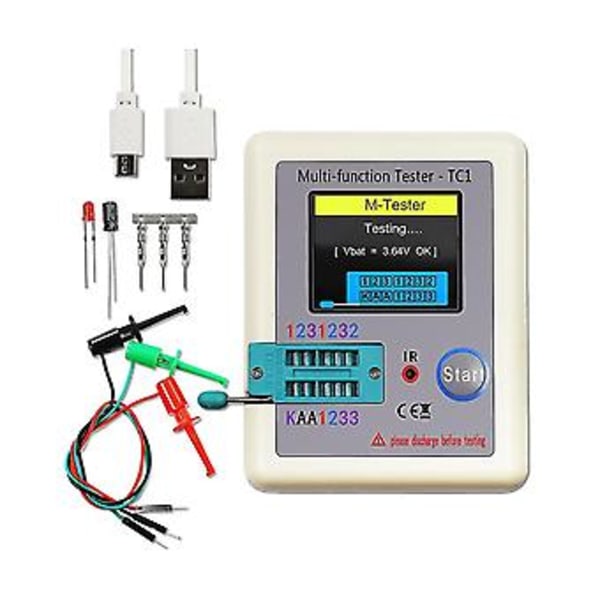 Lcr-tc1 Tc1 Display Functal Tft Bak Transistor Er För Diod Triod C Resi