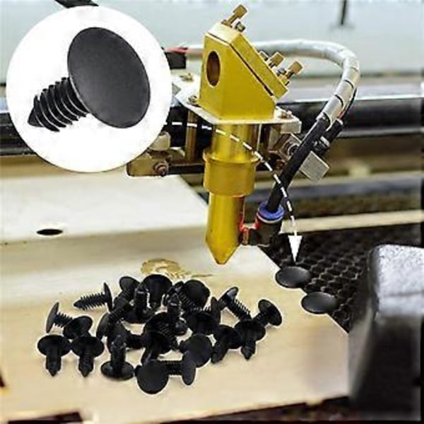 100 stk. 7,5-8 mm Honeycomb Pins Honeycomb laser-seng Hold Down Pins Honeycomb Fixing Needle laser-Graver Tilbehør