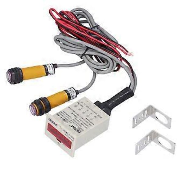 BERM LED Elektronisk Räknare Induktiv Digital Display Panel Installation Räkneverktyg JDM116HAC380V