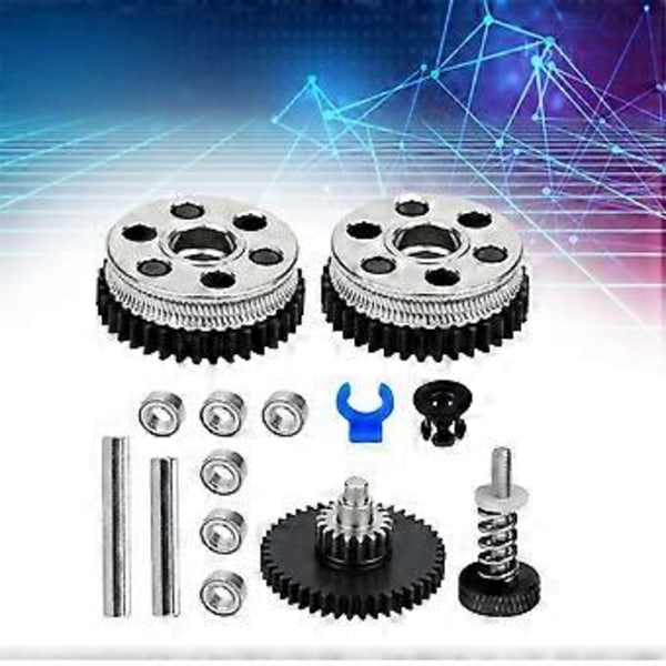 För HGX2.0 Sneda Kugghjuls Extruder Växelsats Reduktion Dubbla Kugghjul för CR10/CR10S/Ender3/V2 3D-skrivartillbehör