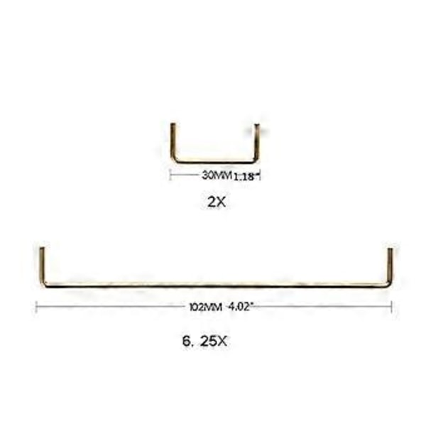 Transparent Gullbelagt PCB Skrue-i Stabilisator For Tilpasset Mekanisk Tastatur Modifikator Gh60 Xd64 Xd84 6.25x 2x Xd96