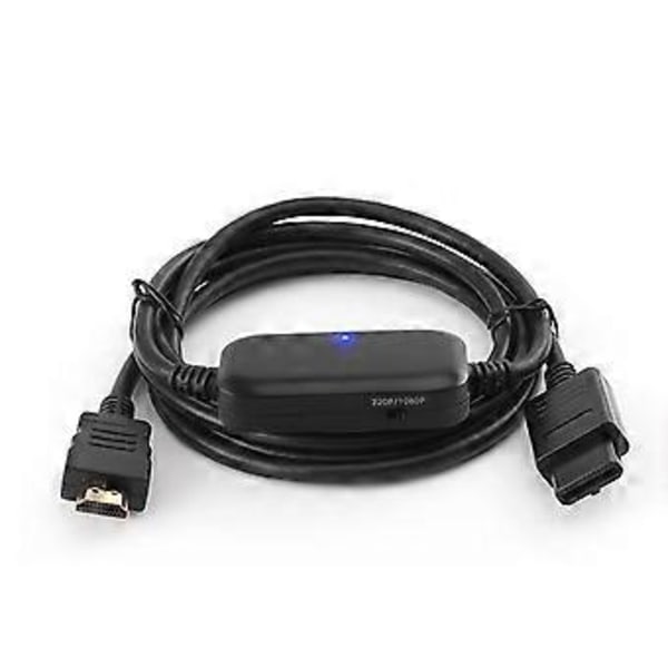 For N64 til -Kompatibel Adapterkabel 1080P Billedkvalitetsopskalerer til N64//SNES/SFC Plug and Play
