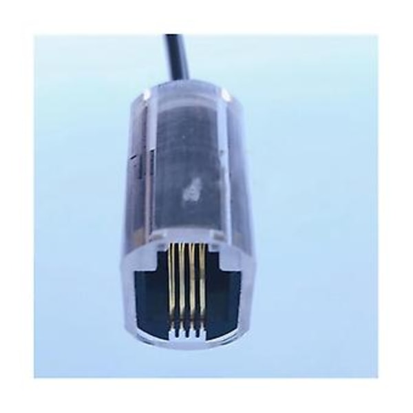 6 st Telefonkabel Snurrbara RJ9 4P4C Anti-trassel Telefonkabel Fast Telefon