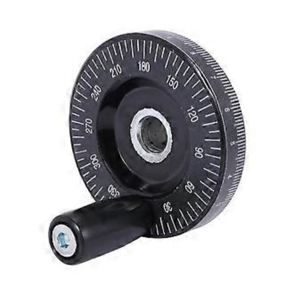 63mm Kiinteä Käsipyörä Asteikko Käsipyörä Mekaaniset Osat Bakeliitti Koneen Kahva Kalibroitu Käsipyörä