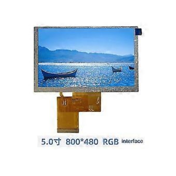 5,0 tuuman 800x480 Ips Lcd -näyttö kodinkoneille, sähköajoneuvoille, moottoripyörille, instrumentointi Lc