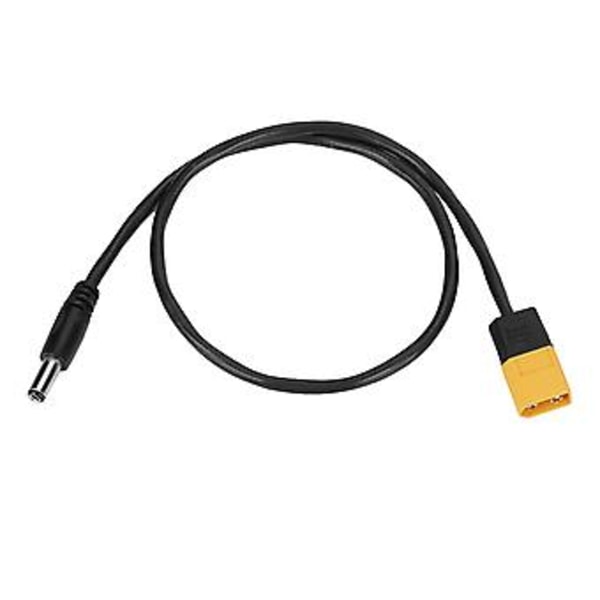 XT60 Hane Bullet-kontakt till Hane DC 5.5 x 2.5mm DC5525 Strömkabel