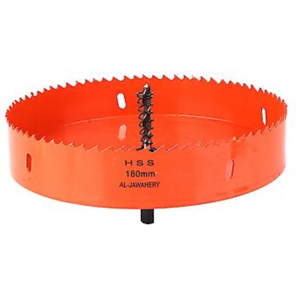M42 Bi-metall Hålsåg Hålsågsklinga Skärande Borr för Metallplåt Trä Plast (180mm)
