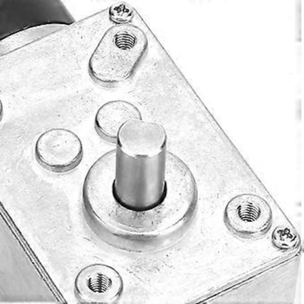Hastighetsreducerande Elektrisk Växellåda Motor Reversibel Snäckväxelmotor 8mm Axel 12V (12V, 12RPM)