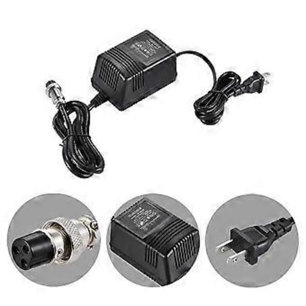 Virtalähde F4 15V Miksauspöydän mikserin virtalähde AC-adapteri 3-nastainen liitin EU-PISTOKE