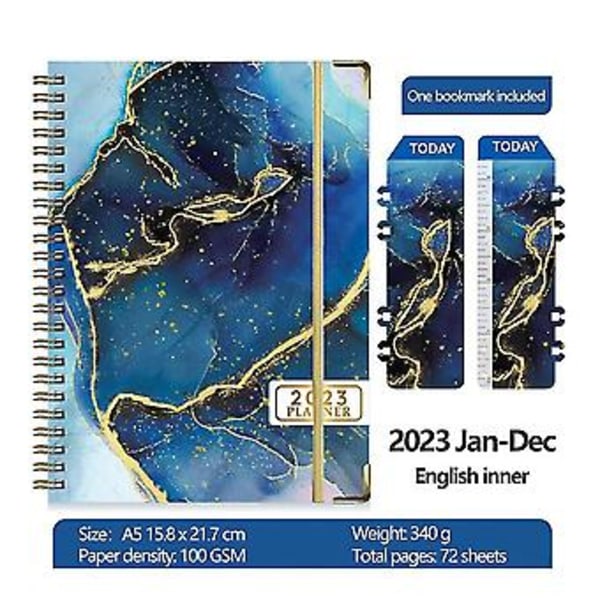A5 Plr Spiral Planlægnings Journal Sry Pads Tilbehør Budt Di