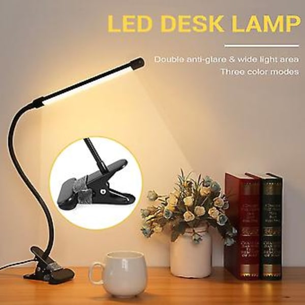 8W LED-kiinnityslamppu, 3 tilaa, 2 m kaapeli, 10 S