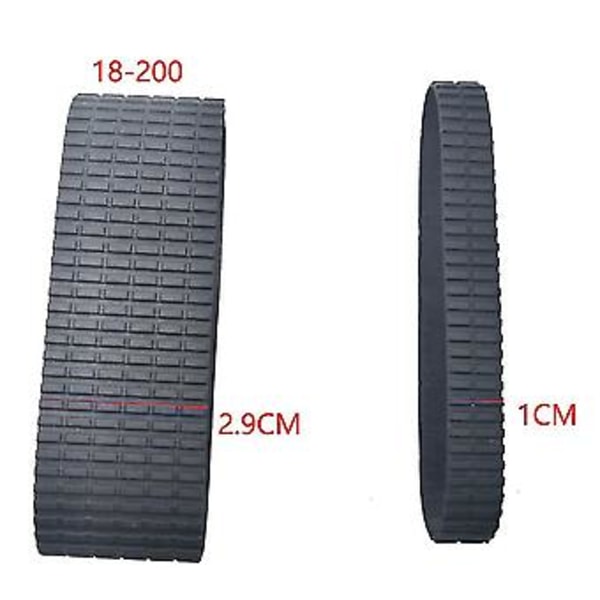 1 sarja Uusi 18-200 mm A14 Kumitarkennus Kumirengas Kumikahva Kumikorvaus S