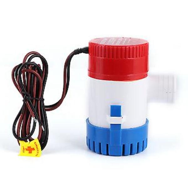 GPH länspump, 1100GPH 12V dränkbar länspump marin länspump strömlinjeformad design
