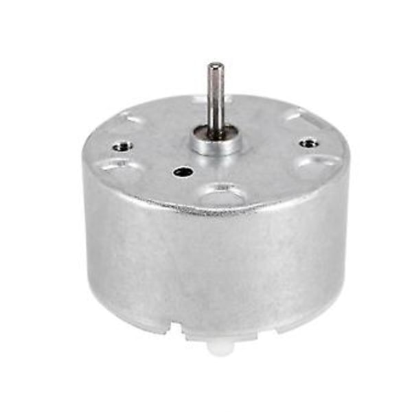 RF-500 TB-12560 DC 1.5 - 12 V 2700 O/min tomgangshastighet 32 mm diameter DC-motor sølv