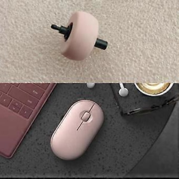 Hållbart mushjul kompatibelt för Logitech Pebble Bluetooth-kompatibel mus Revolution musrullningstillbehör