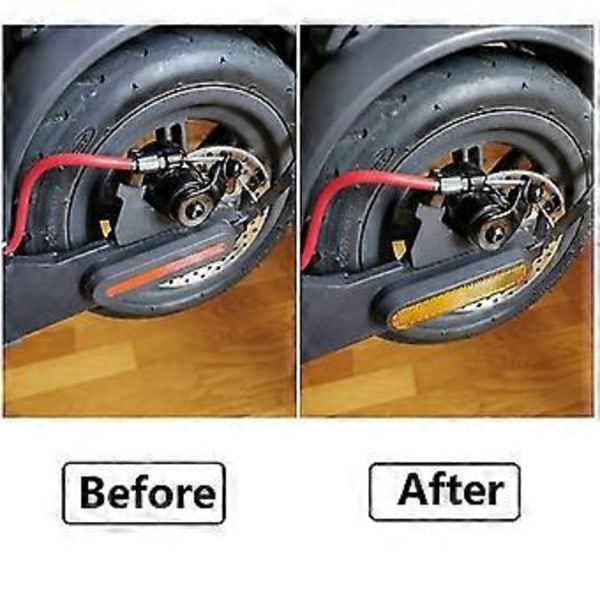 Reflekterande hjulnavskåpa för M365 Pro 2 elscooter för M365 1s M365 Pro skyddsskal skate