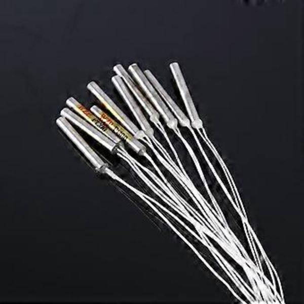 10 stk. PT100 Vandtæt Sensor Probe til Temperaturregulator