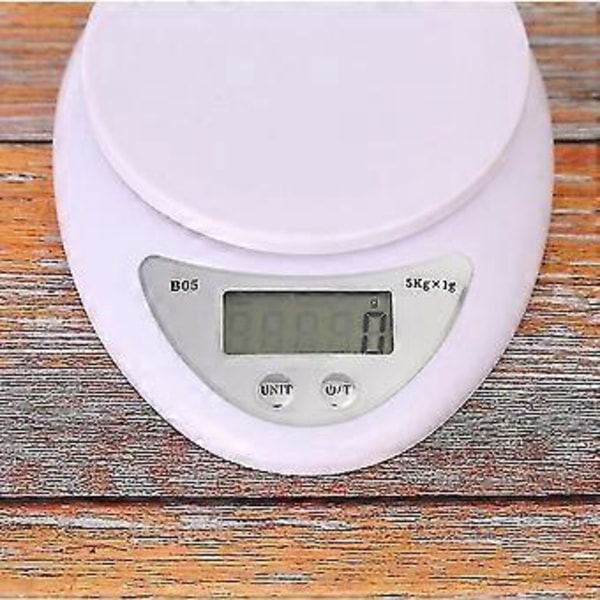 5kg Bærbar Digital Vekt Led Elektronisk Vekt Post Mat Vekt Måling Vekt Led Elektronisk Vekt
