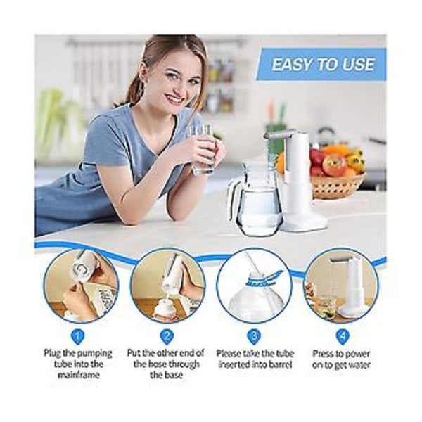 Flaskepumpe dispenser, Elektrisk borddispenser, Automatisk pumpe til U