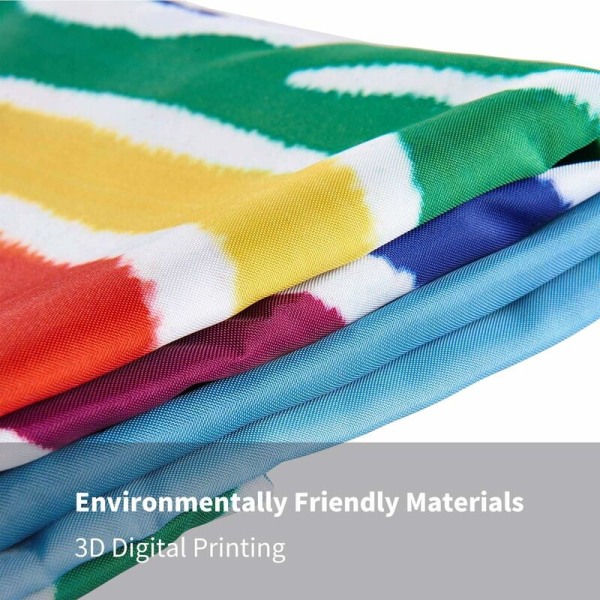 Bruseforhæng Zebra 100% Polyester 3D Badeforhæng Vandtæt Anti-Mould Badeforhæng med Kroge Badeforhæng (zebra, 180X180cm