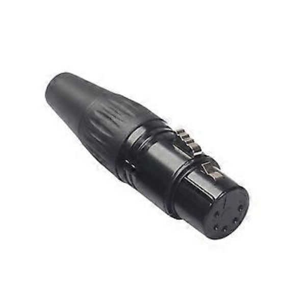 10 kpl 5-nastainen XLR DIY -liitin erilaisten audiokaapeleiden, mikrofonikaapeleiden, Dmx-kaapeleiden XLR 5-nastainen uros DIY-hitsaukseen