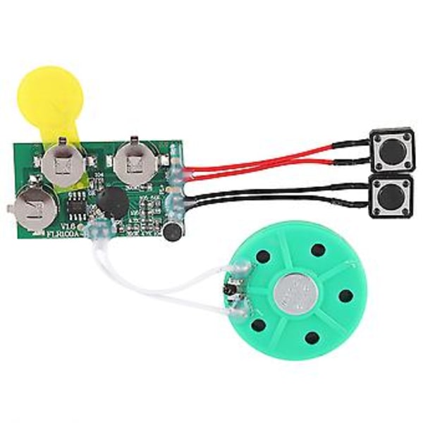 DIY Grattiskort Chip 120 Sekunder Inspelningsbar Röst Ljud Chip Modul