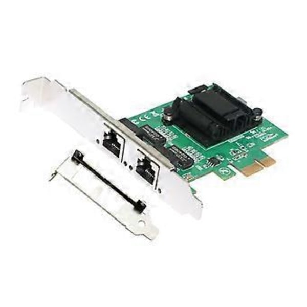 2-Port PCIE Kort Netværkskort RJ45 Spil Netværkskort Kablet PCIEX4 LAN Adapter Kort til Desktop