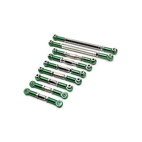 Metalliset etu- ja takatukivarren vivustot Servo Link ohjaustanko sarja 12429 1/12 Rc auton päivitysosille A