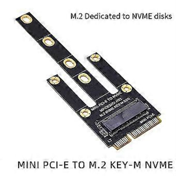 Laajennuskortti MPCIE - KEY-M -laajennuspaikka MINIPCI-E - NVME M2 -sovitinkortti WIFI-liitäntä M.2 -levylle
