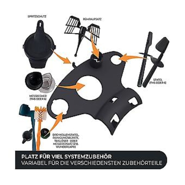 1 st Ing Verktyg Stort Rack - sparar 5 Tillbehör Kit Mat H För Thermomix