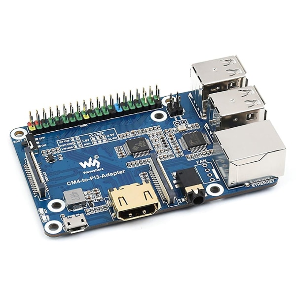 Cm4 To 3b Expansion Board For 3 Model + Motherboard Expansion Supports Access To Cm4 Lite/emmc Ser